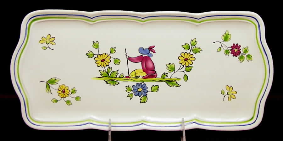 Moustiers Large Sandwich Tray by Longchamp-1