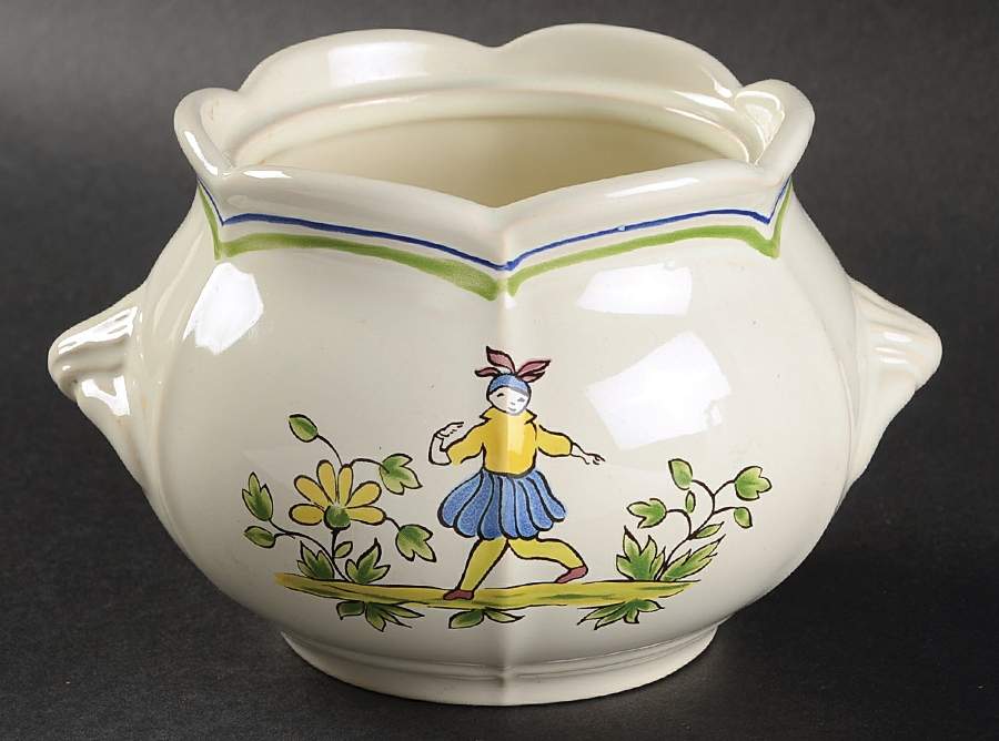 Moustiers Sugar Bowl No Lid by Longchamp-1