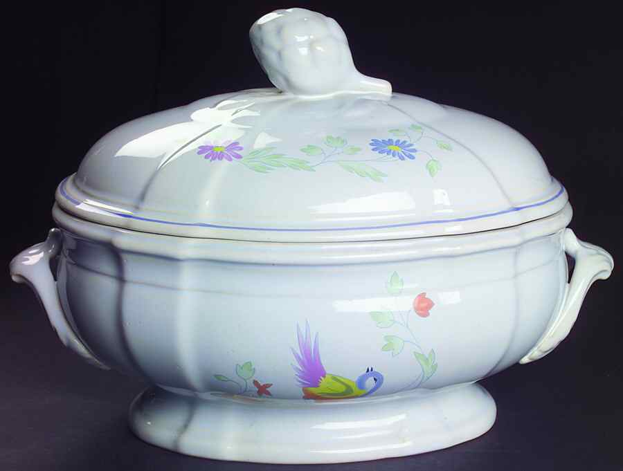 Perouges Tureen &  Lid by Longchamp-1