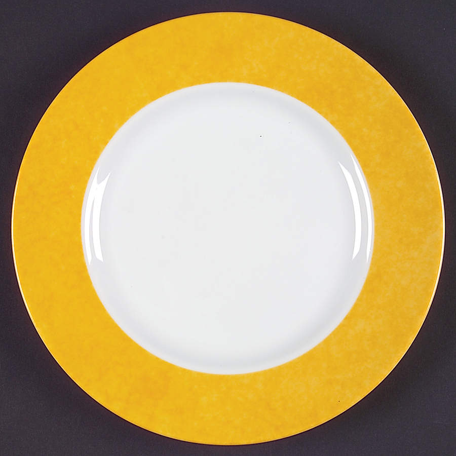 Mouchete Yellow Salad/Dessert Plate by Laure Japy-1