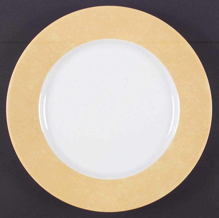 Mouchete Yellow Dinner Plate by Laure Japy-1