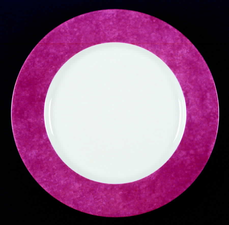 Mouchete Rose Dinner Plate by Laure Japy-1