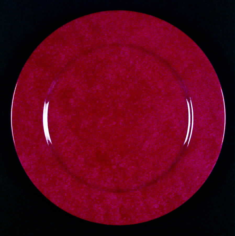 Mouchete Rose Service Plate (Charger) by Laure Japy-1