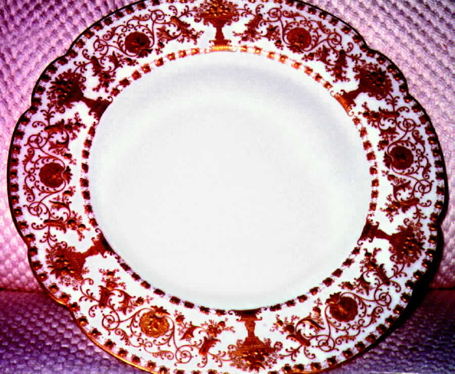 LAZ7 Dinner Plate by Lazeyras, Rosenfeld-1