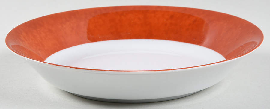 Mouchete Orange Coupe Soup Bowl by Laure Japy-1