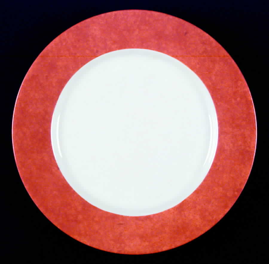 Mouchete Orange Dinner Plate by Laure Japy-1