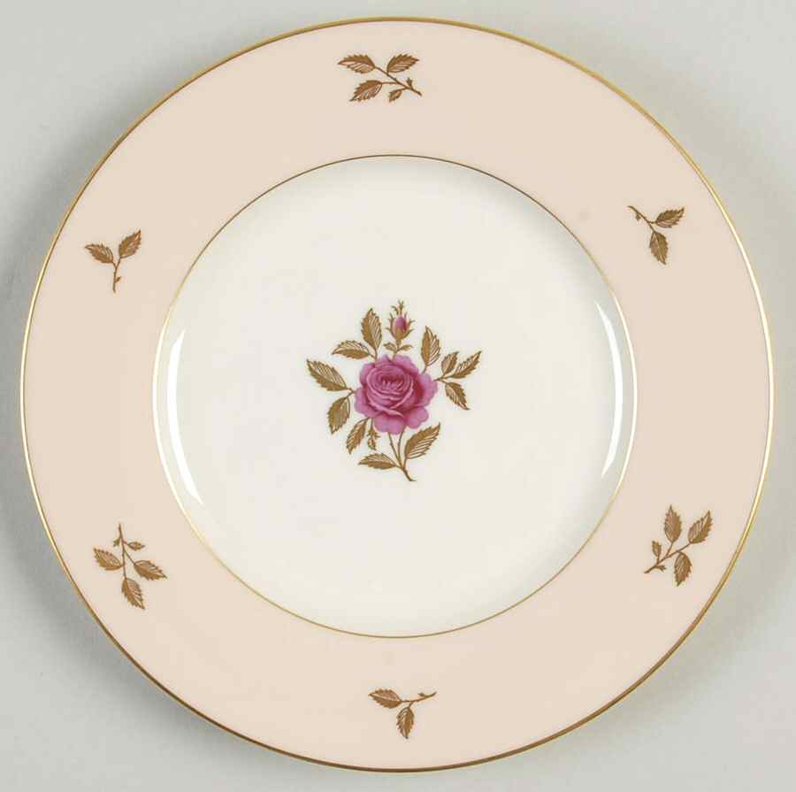 Rhodora Pink Salad Plate by Lenox-1