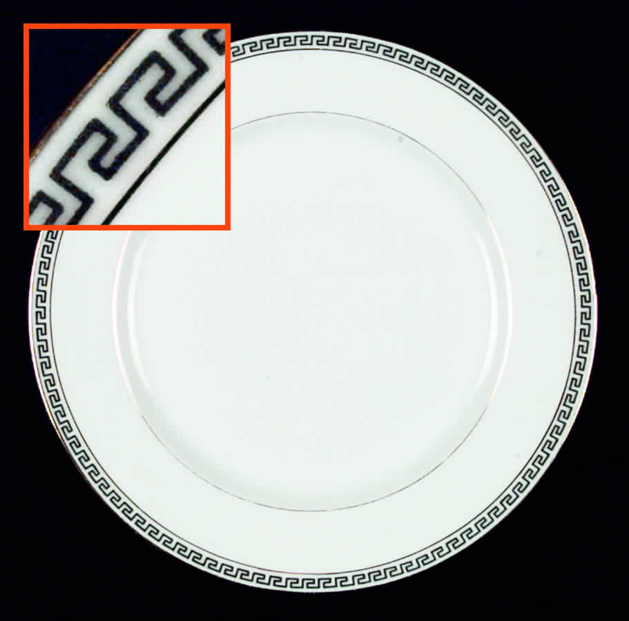 LIM39 Salad Plate by Limoges-French-1