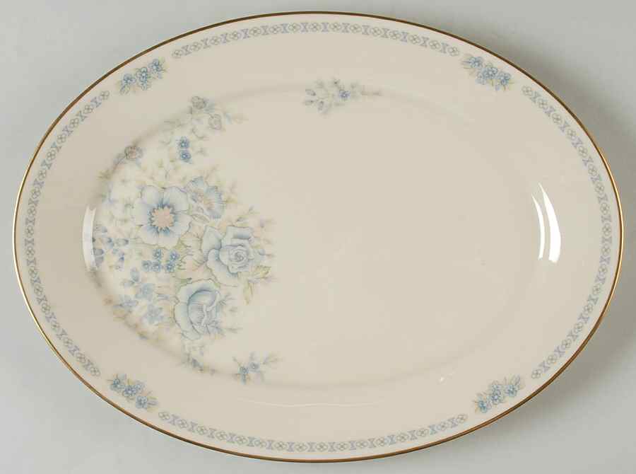 Midsummer 13" Oval Serving Platter by Lenox-1