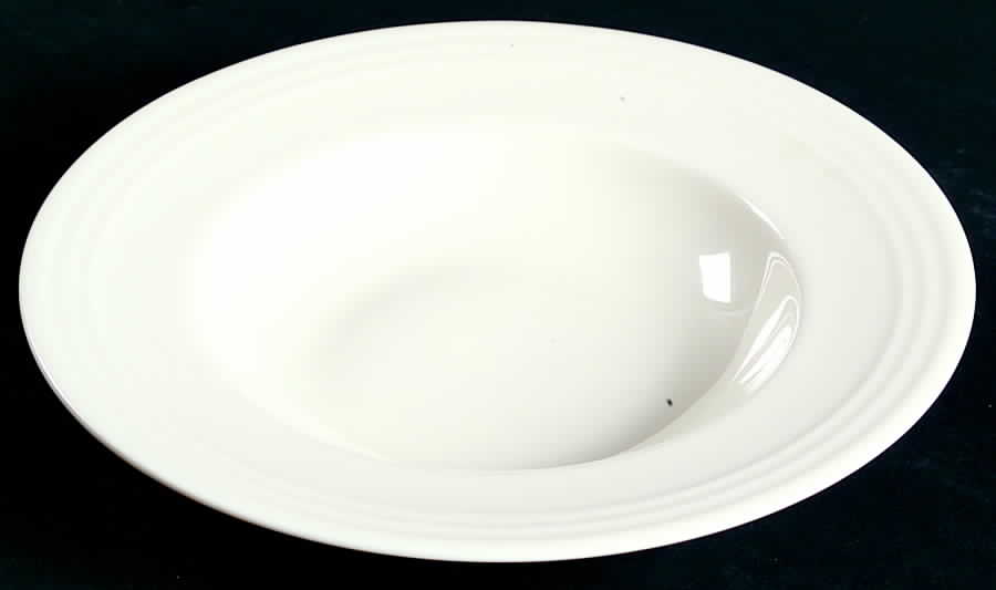 Three Step White Rim Soup Bowl by Lenox-1