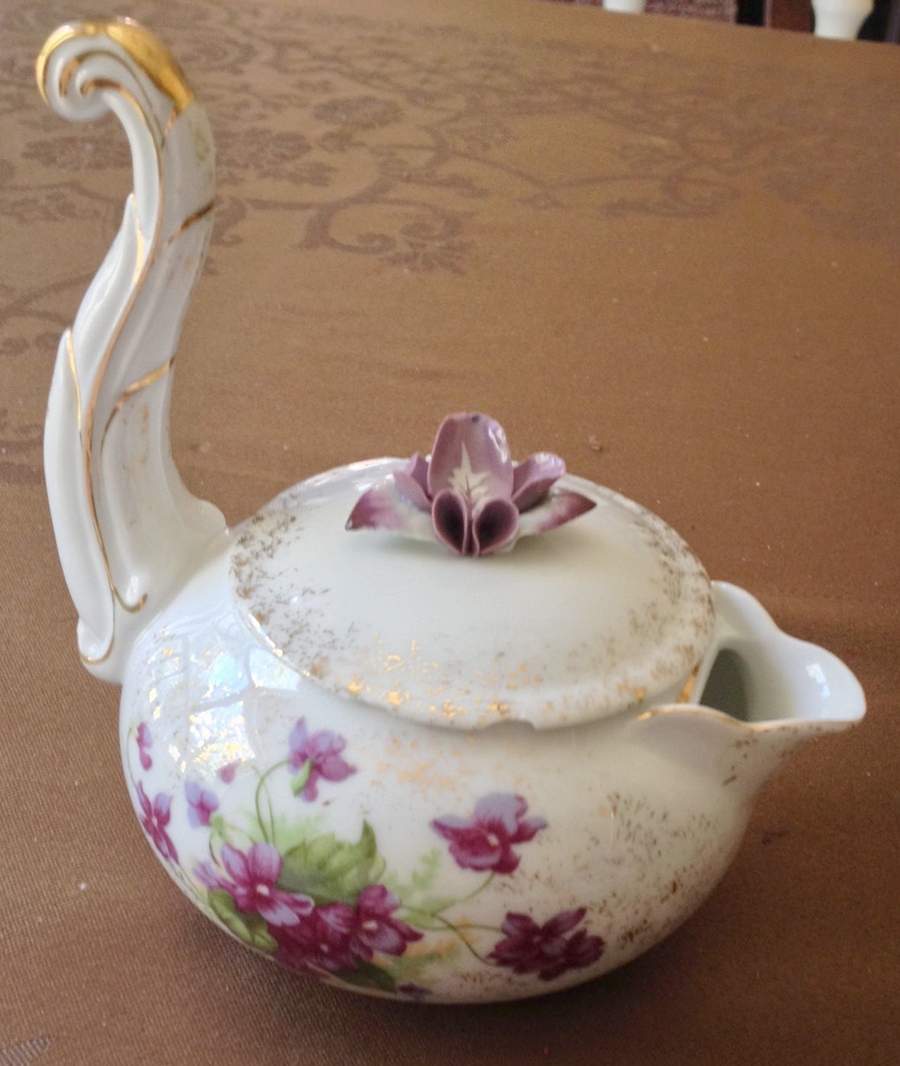LEF23 Teapot & Lid by Lefton-1