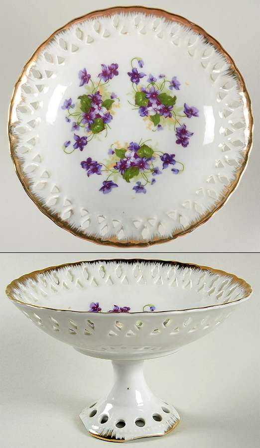 LEF23 Round Compote (Height X Width) by Lefton-1