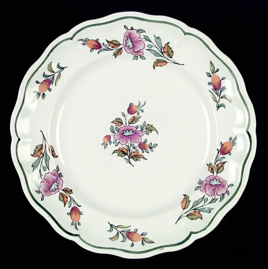 LUN5 Dinner Plate by Luneville-1