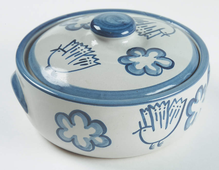 Coo Coo Bird 1 Qt Round Covered Casserole by Louisville-1