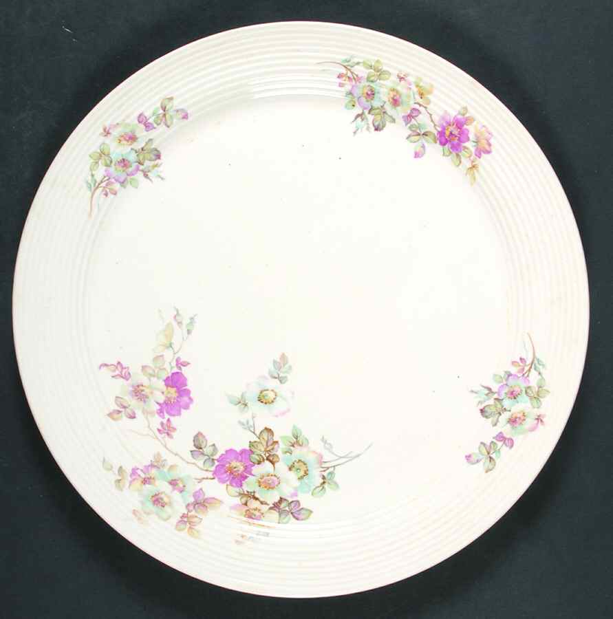 Bramble (No Gold Filigree or Trim) 12" Chop Plate (Round Platter) by Limoges-American-1