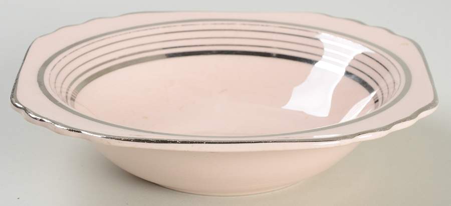 Ritz Platinum Rim Fruit/Dessert (Sauce) Bowl by Limoges-American-1