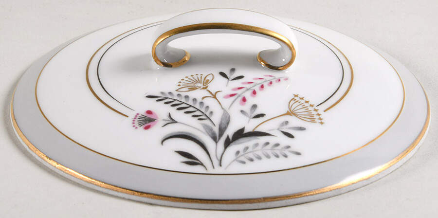 Queen Anne's Lace Lid for Sugar Bowl by Lipper & Mann (L & M)-1