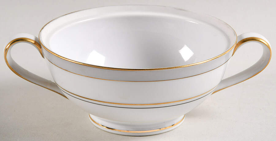 Queen Anne's Lace Sugar Bowl No Lid by Lipper & Mann (L & M)-1