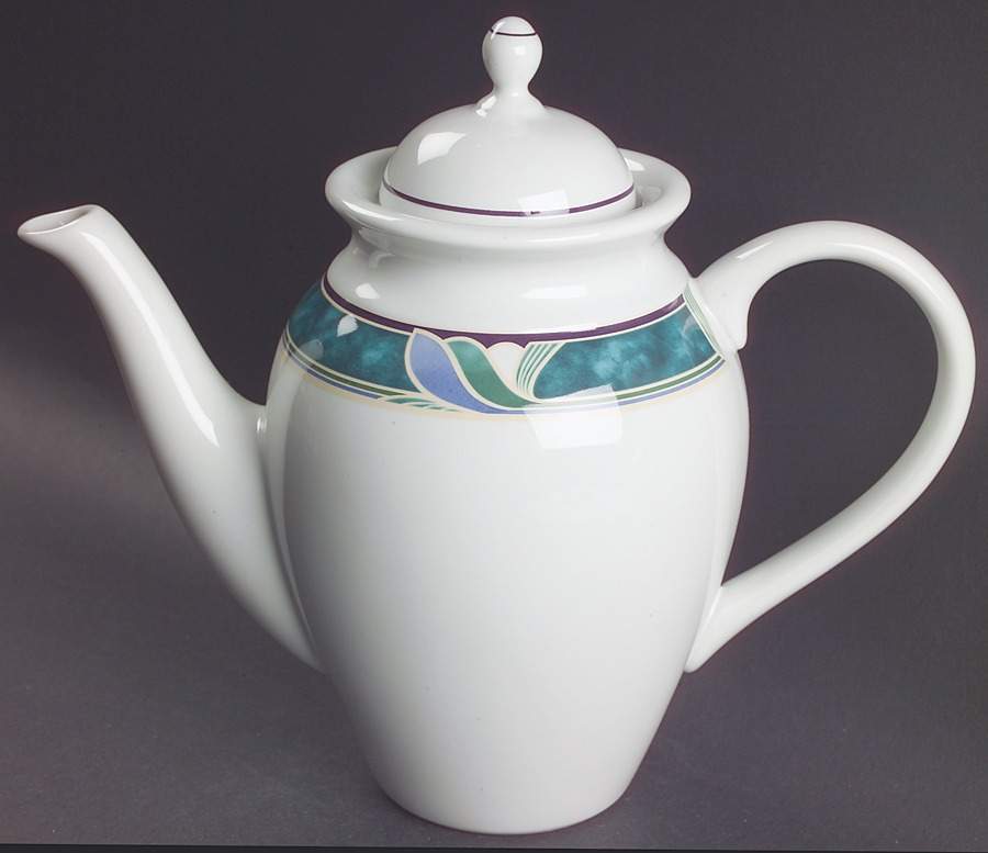 Emerald Bay Coffee Pot & Lid by Lenox-1