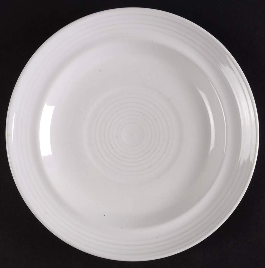 Concentrix White Salad Plate by Lynn's China-1