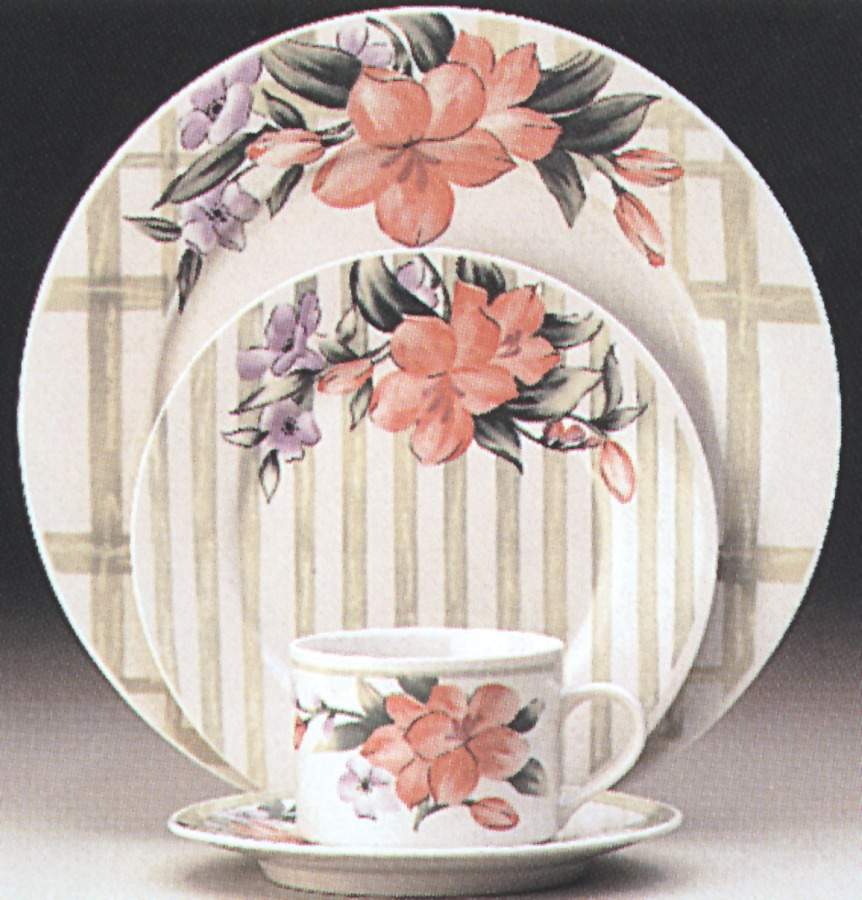 Melrose Dinner Plate by Lynn's China-1
