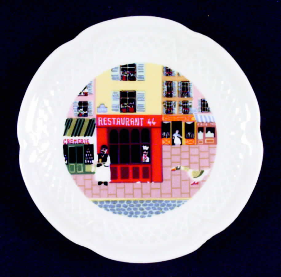 Merchants Row Canape Plate by Louis Lourioux-1