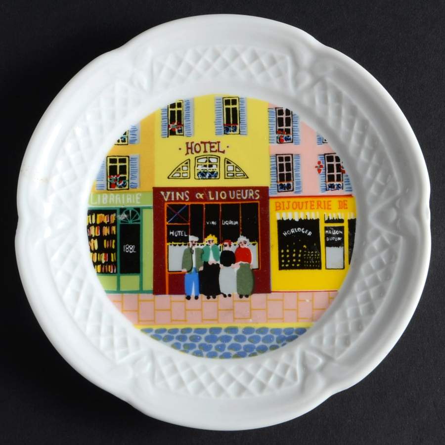 Merchants Row Canape Plate by Louis Lourioux-1
