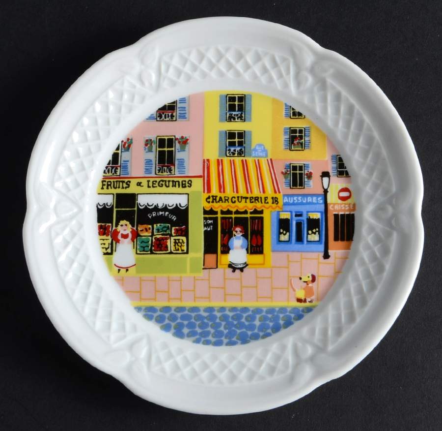 Merchants Row Canape Plate by Louis Lourioux-1