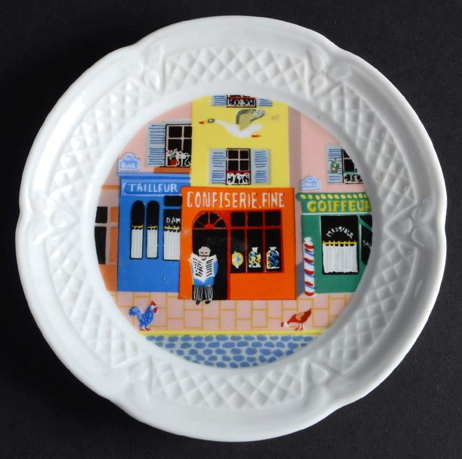 Merchants Row Canape Plate by Louis Lourioux-1