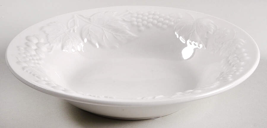 Sweet Vine Rim Soup Bowl by Lynn's China-1