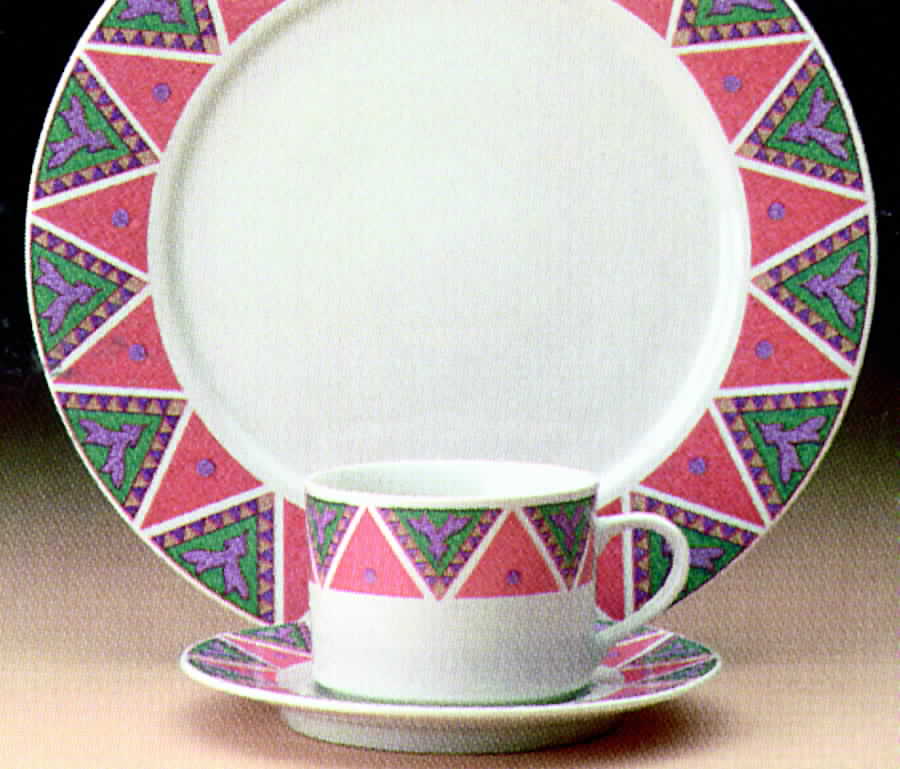 Aztec Dinner Plate by Lynn's China-1