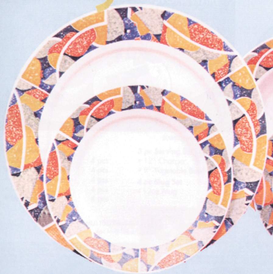 Taper Dinner Plate by Lynn's China-1