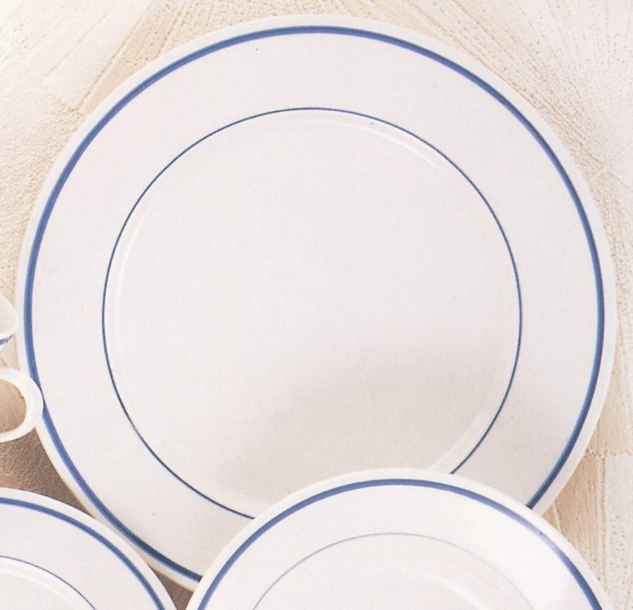 Nova Cobalt Dinner Plate by Lynn's China-1