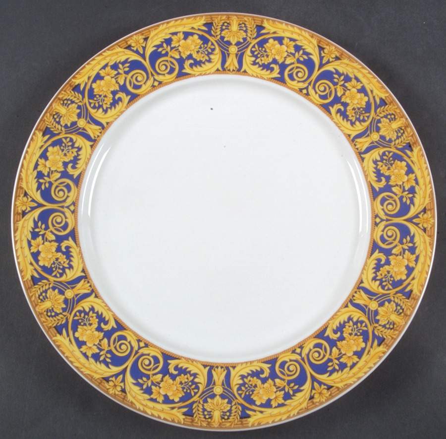 Valetta Blue Dinner Plate by Lynn's China-1