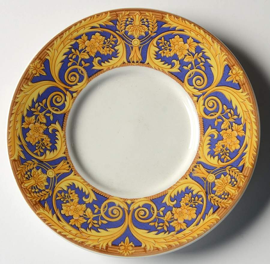 Valetta Blue Saucer by Lynn's China-1