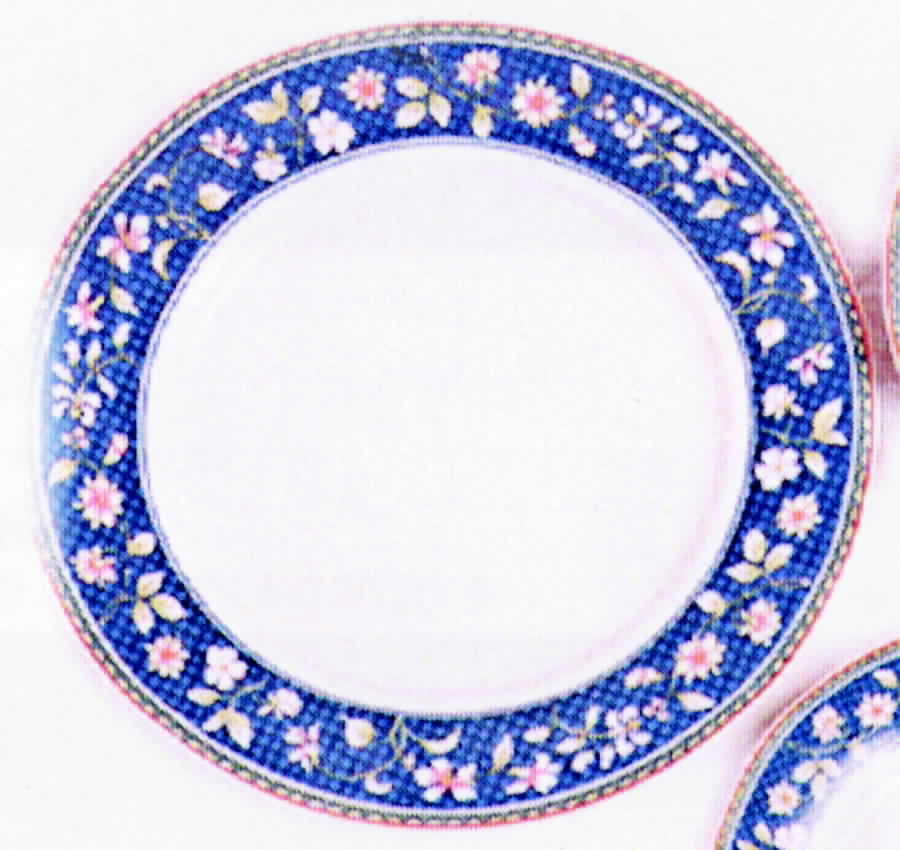 Floret Dinner Plate by Lynn's China-1