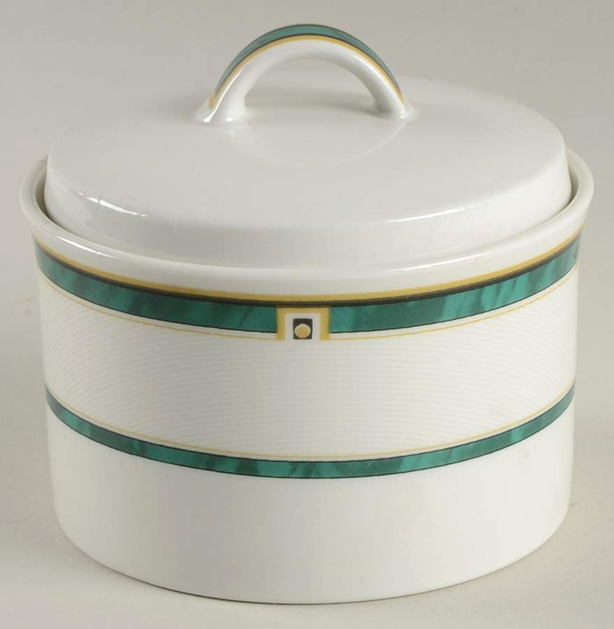 Sofia Sugar Bowl & Lid by Lynn's China-1