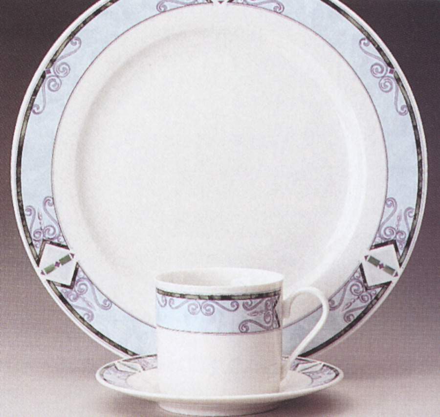 Pacific Dinner Plate by Lynn's China-1