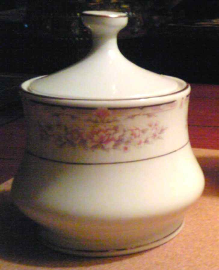 Donna Sugar Bowl & Lid by Lynn's China-1