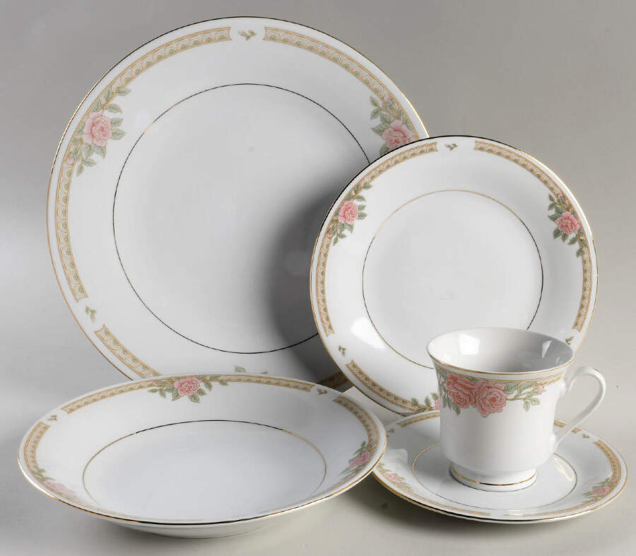 Melody 5 Piece Place Setting by Lynn's China-1
