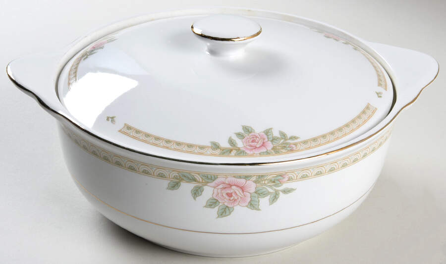 Melody 1.5 Qt Round Covered Casserole by Lynn's China-1