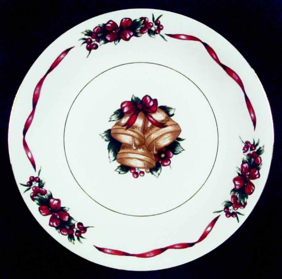 Holiday Cheer Salad Plate by Lynn's China-1