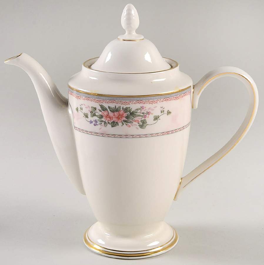 Southampton Gardens 1999 Shape Coffee Pot & Lid by Lenox-1