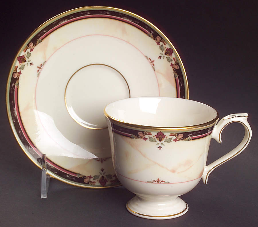 Highland Crossing Footed Cup & Saucer Set by Lenox-1