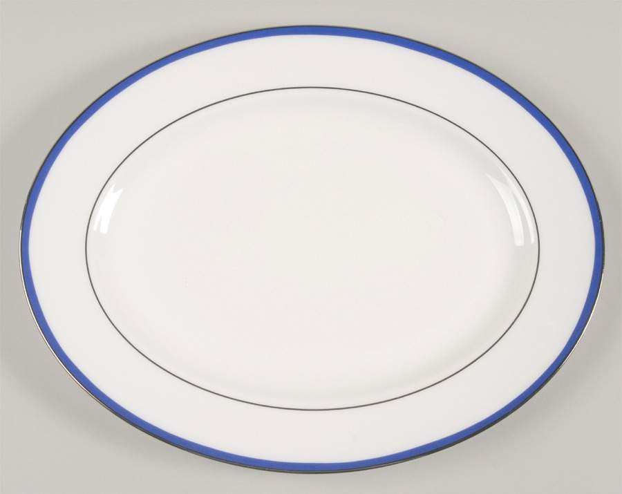 Emma 13" Oval Serving Platter by Lenox-1