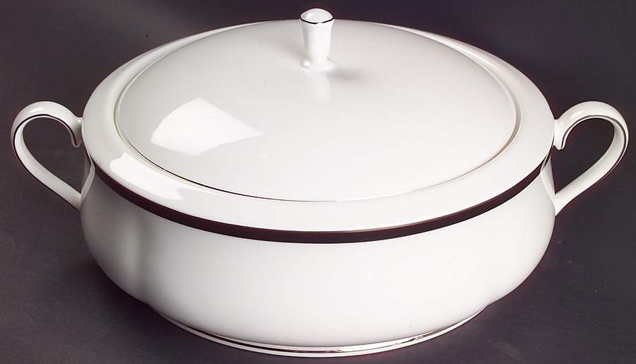 Leigh Round Covered Vegetable by Lenox-1