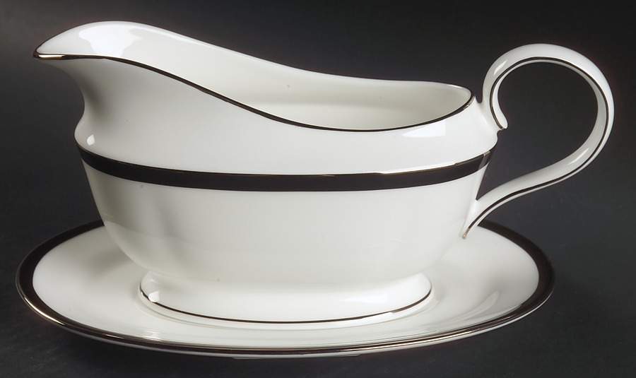 Leigh Gravy Boat & Underplate by Lenox-1