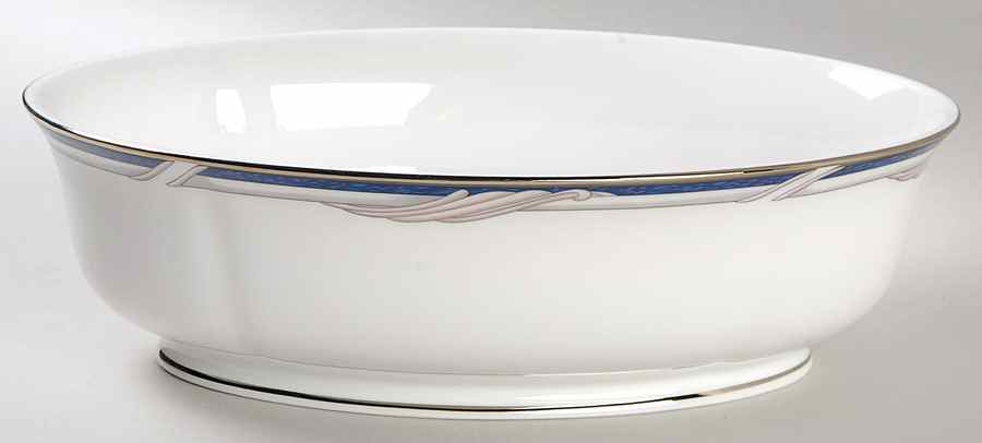 Caitlin 9" Oval Vegetable Bowl by Lenox-1