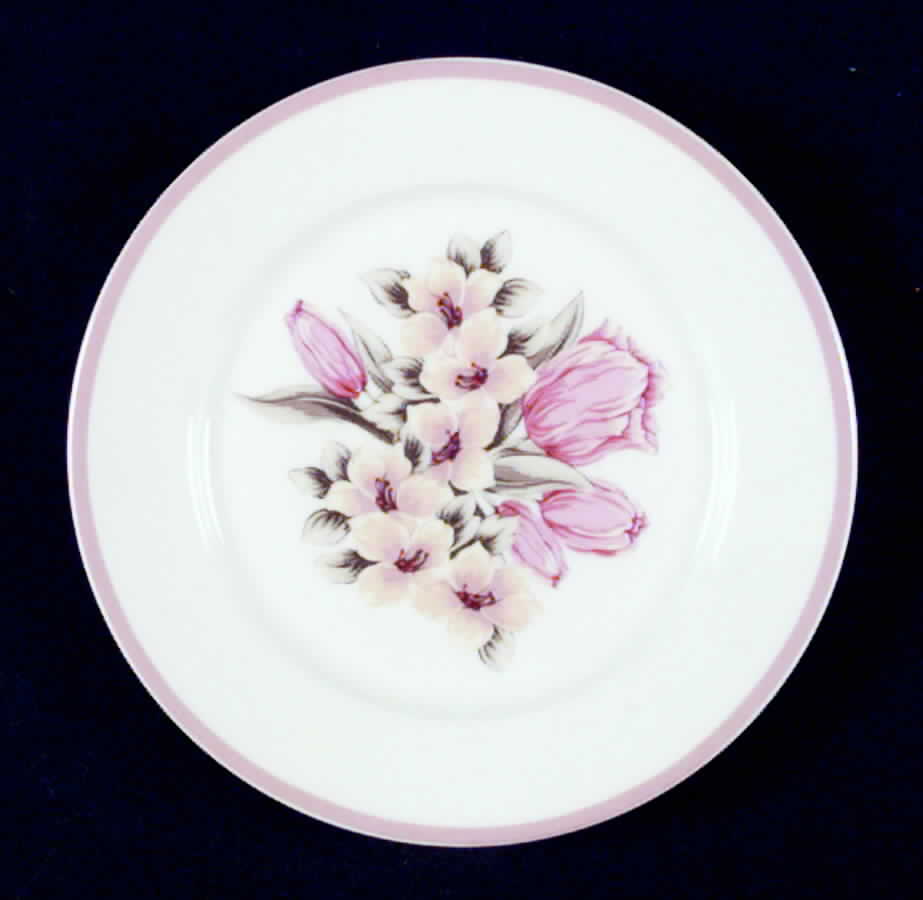 Simply Tulips Bread & Butter Plate by Lenox-1