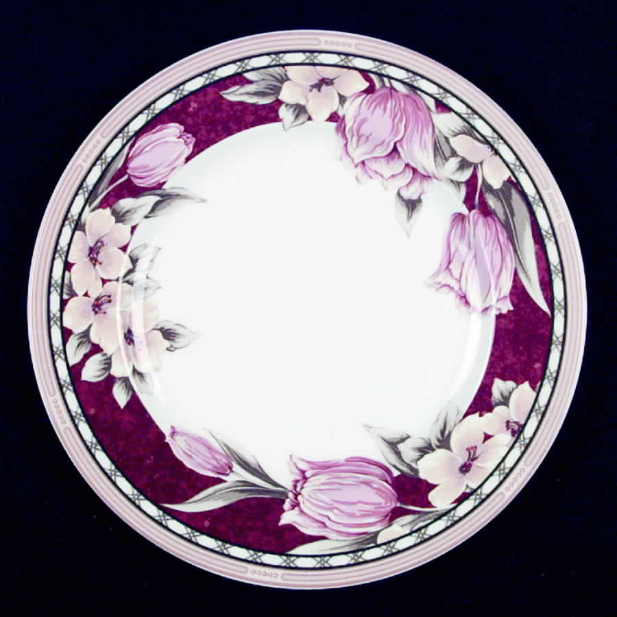 Simply Tulips Sienna Salad Plate by Lenox-1